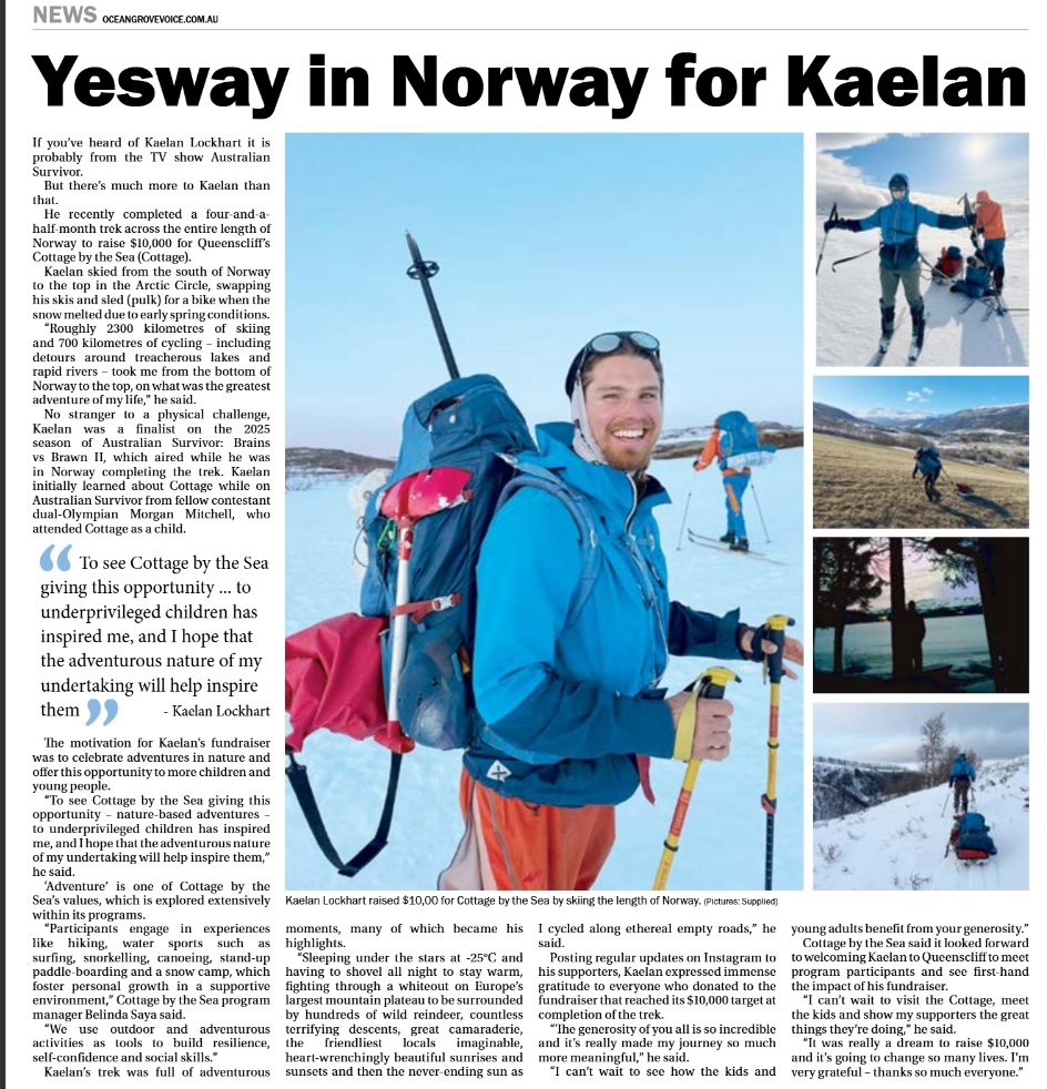 Kaelan Raised 10k For Cottage By Skiing Through Norway Cottage By kaelan-raised-10k-for-cottage-by-skiing-through-norway-cottage-by